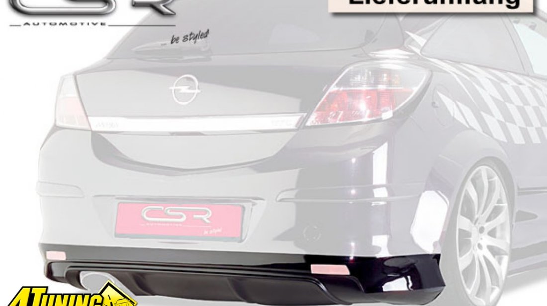 Prelungire Difusor Difuzor Spoiler Bara Spate Opel Astra H GTC 2004 2010 HA003