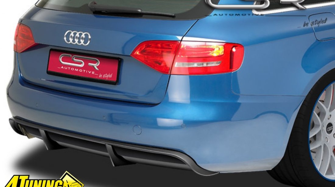 Prelungire Difusor Difuzor Spoiler Bara Spate Audi A4 B8 HA075