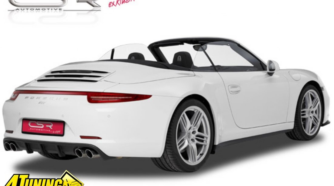 Prelungire Difusor Difuzor Spoiler Bara Spate Porsche 911 991 HA115 si Porsche Boxster 981 Cayman 981C HA118