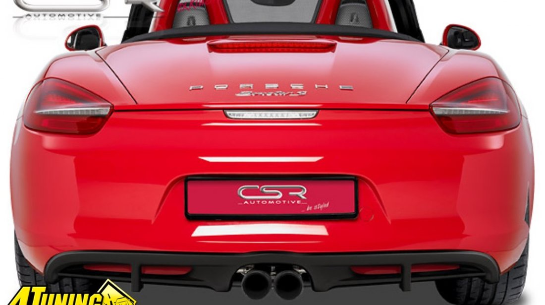 Prelungire Difusor Difuzor Spoiler Bara Spate Porsche 911 991 HA115 si Porsche Boxster 981 Cayman 981C HA118