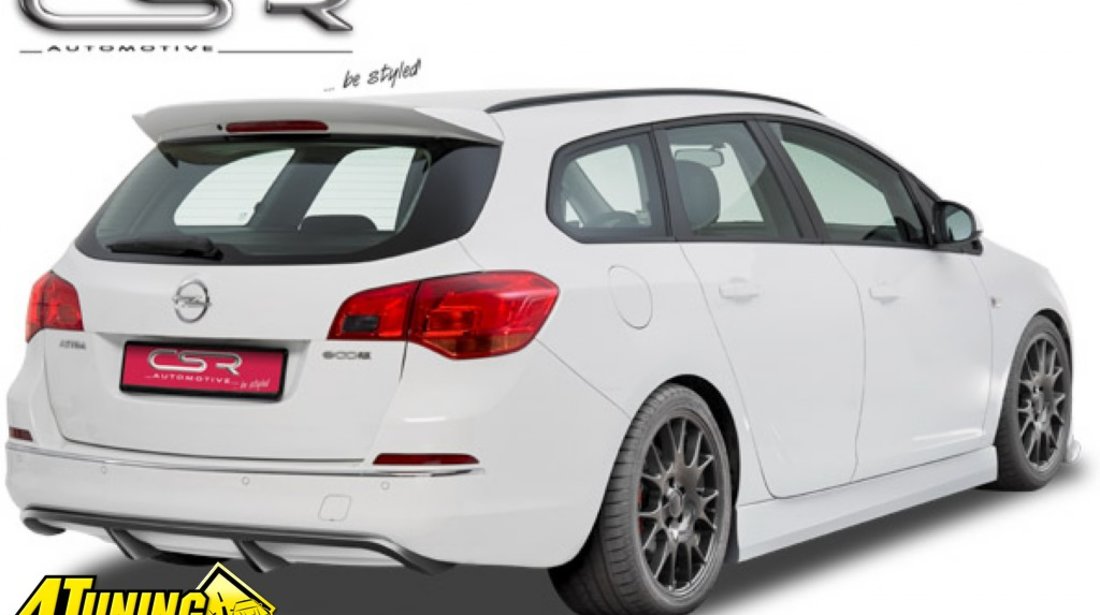 Prelungire Difusor Difuzor Spoiler Bara Spate Opel Astra J Caravan Sports Tourer HA107