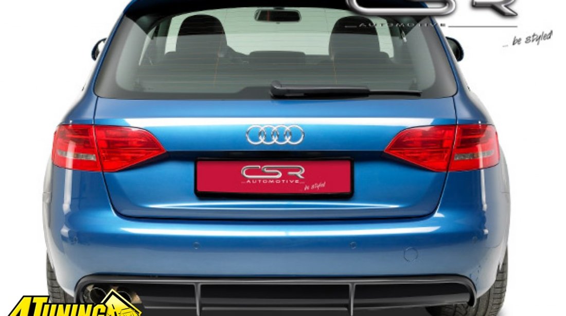 Prelungire Difusor Difuzor Spoiler Bara Spate Audi A4 B8 HA075