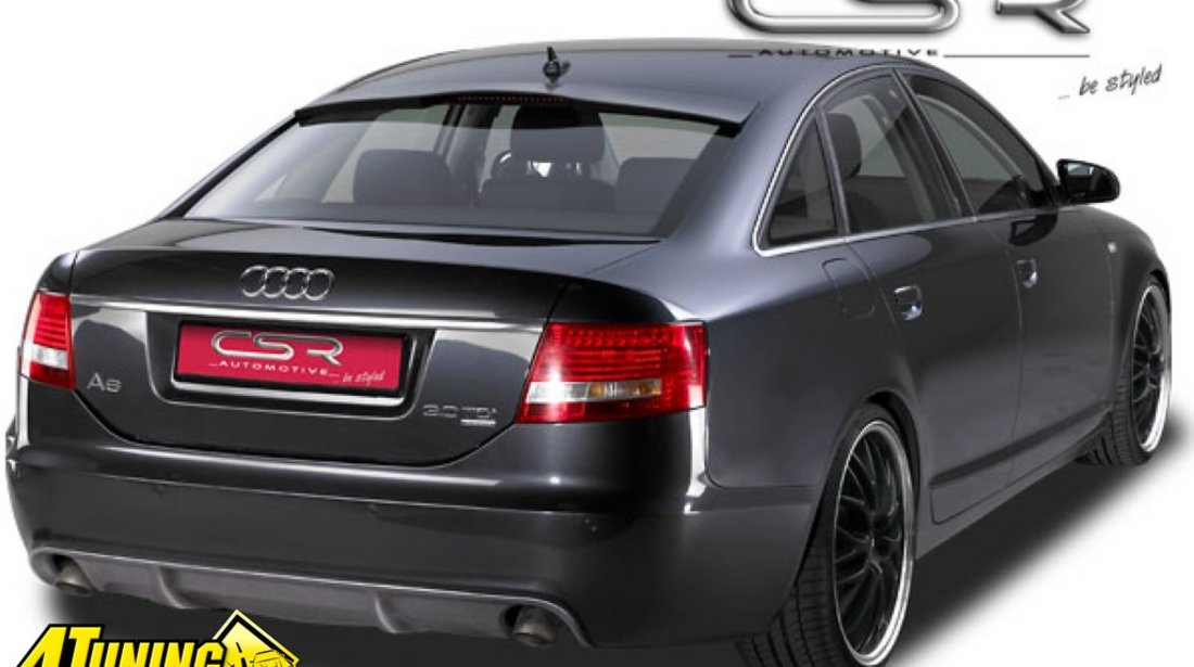 Prelungire Difusor Difuzor Spoiler Bara Spate Audi A6 C6 Typ 4F 2004 2008 HA016 si HA017