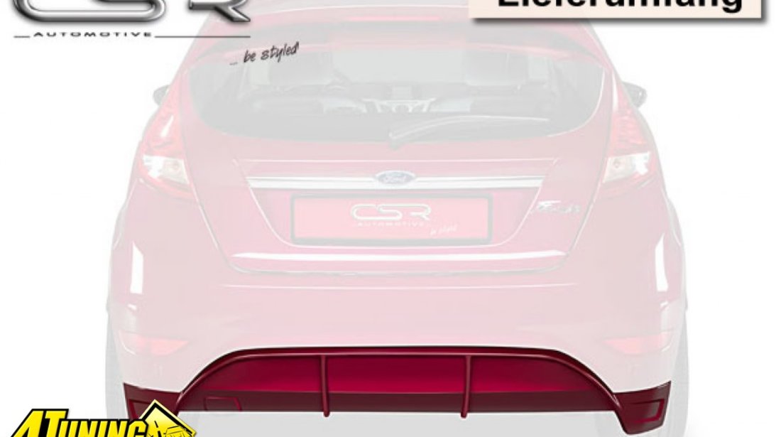 Prelungire Difusor Spoiler Bara Spate Ford Fiesta MK7 plus facelift 2 3 usi HA027 4 5 usi HA112