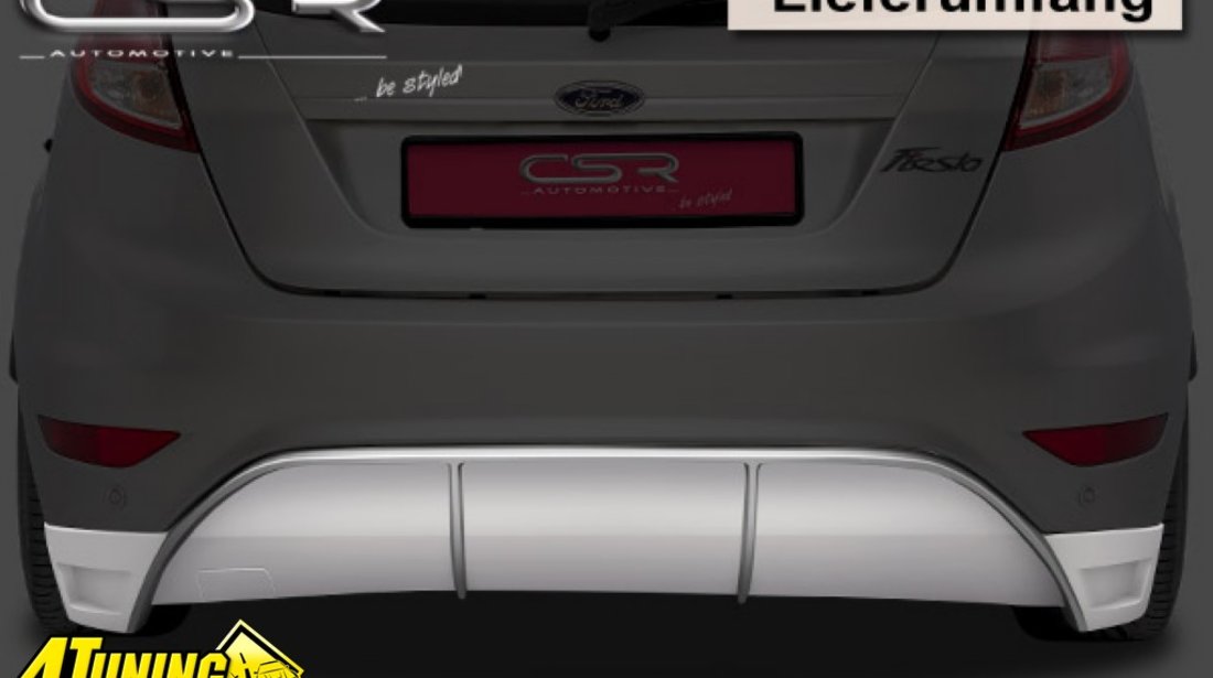 Prelungire Difusor Spoiler Bara Spate Ford Fiesta MK7 plus facelift 2 3 usi HA027 4 5 usi HA112