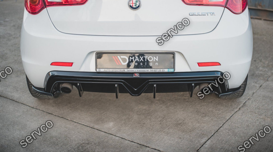 Prelungire difuzor bara spate Alfa Romeo Giulietta Facelift 2016-2020 v5 - Maxton Design