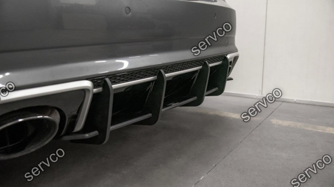 Prelungire difuzor bara spate Audi A3 RS3 8V Sportback 2015-2016 v12 - Maxton Design