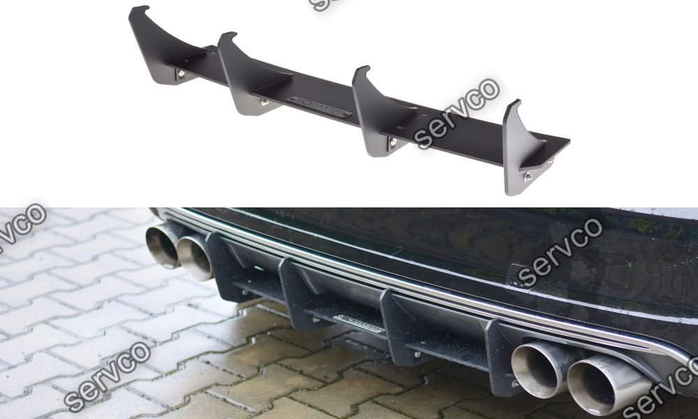Prelungire difuzor bara spate Audi A3 S3 8V 2012-2016 v7 - Maxton Design
