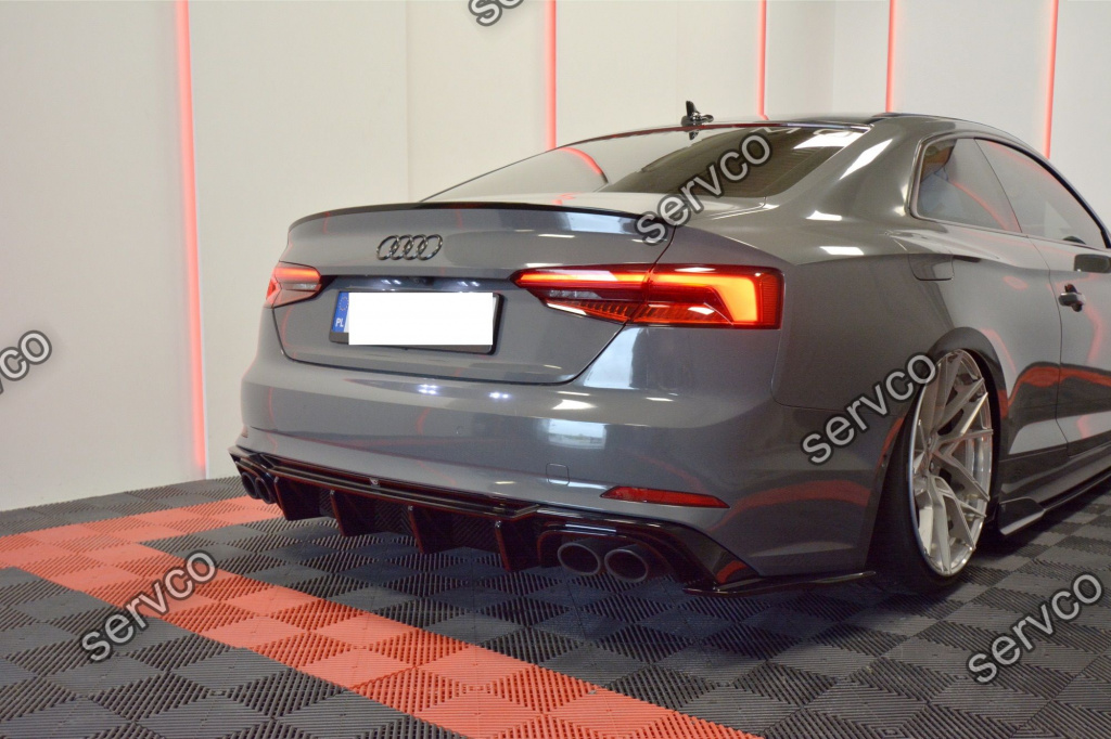 Prelungire difuzor bara spate Audi A5 S5 F5 2017- v14 - Maxton Design