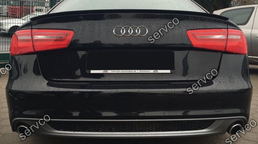 Prelungire difuzor bara spate Audi A6 4G C7 2011 2014 ABT Sline Avant