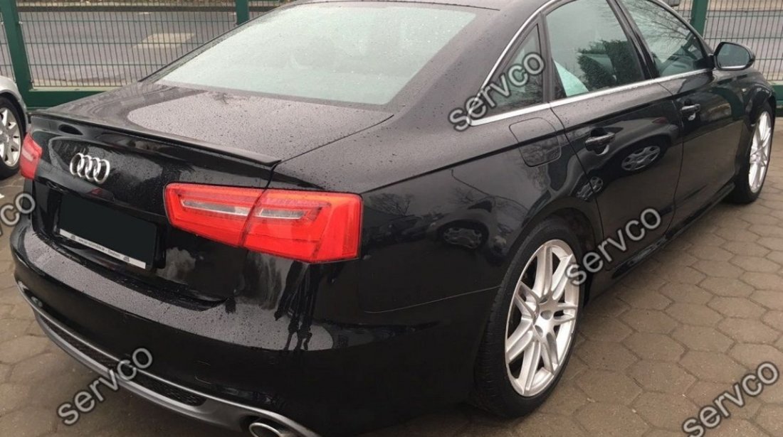 Prelungire difuzor bara spate Audi A6 4G C7 2011 2014 ABT Sline Avant