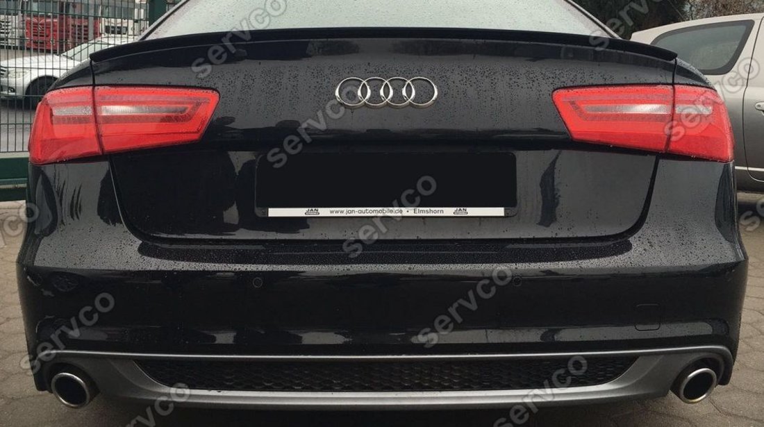 Prelungire difuzor bara spate Audi A6 4G C7 2011 – 2014 ABT Sline Avant