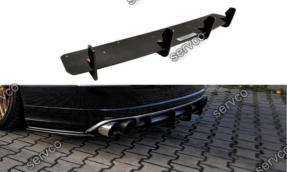 Prelungire difuzor bara spate Audi A8 S8 D4 2013-2017 v3 - Maxton Design