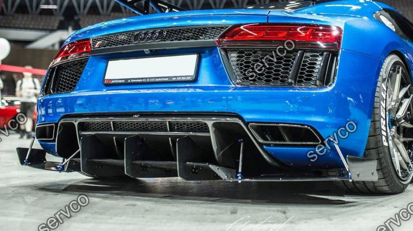 Prelungire difuzor bara spate Audi R8 Mk2 2015- v2 - Maxton Design