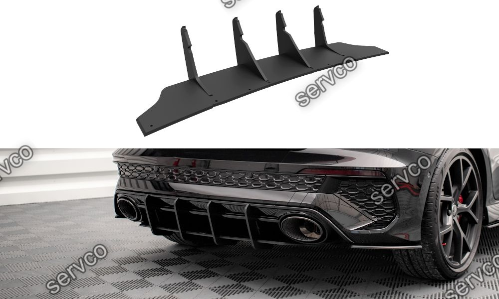 Prelungire difuzor bara spate Audi RS3 Sportback 8Y 2020- v9 - Maxton Design