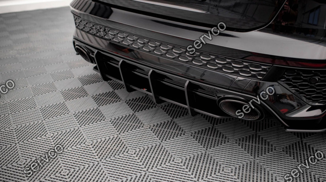 Prelungire difuzor bara spate Audi RS3 Sportback 8Y 2020- v9 - Maxton Design