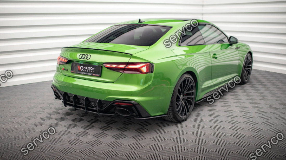 Prelungire difuzor bara spate Audi RS5 F5 Facelift 2019- v22 - Maxton Design