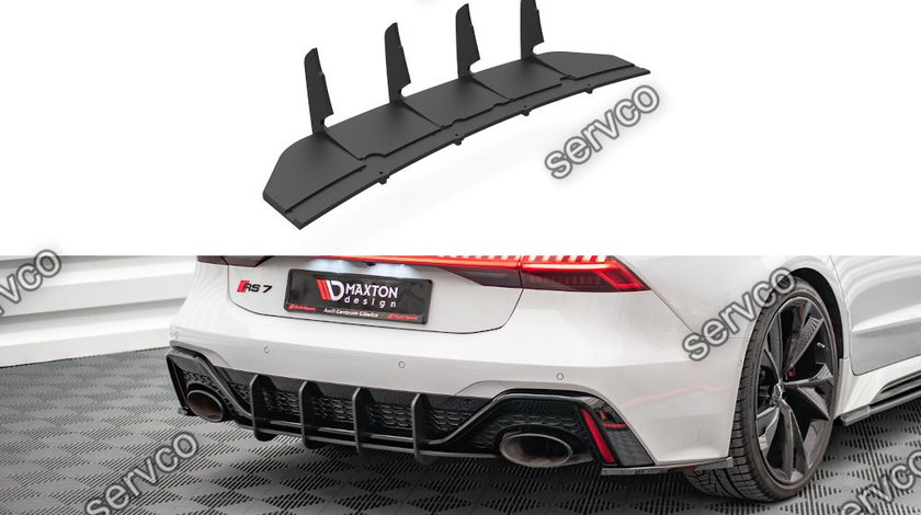 Prelungire difuzor bara spate Audi RS7 C8 2019- v9 - Maxton Design