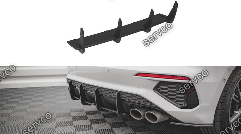 Prelungire difuzor bara spate Audi S3 8Y 2020- v5 - Maxton Design