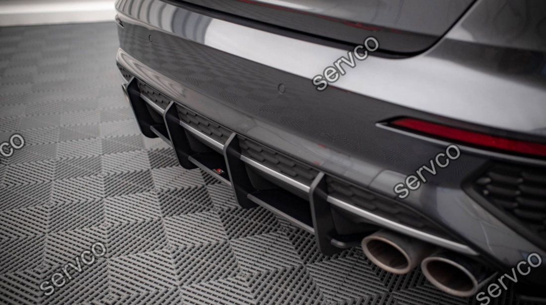 Prelungire difuzor bara spate Audi S3 Sedan 8Y 2020- v15 - Maxton Design