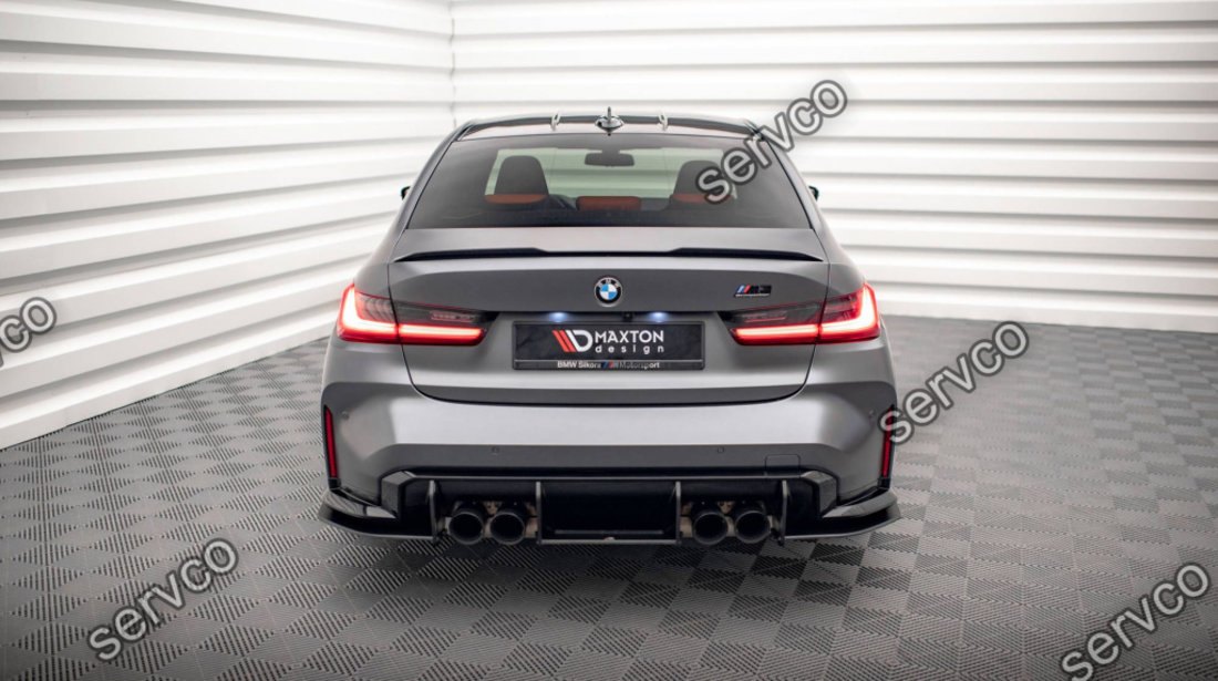 Prelungire difuzor bara spate Bmw M3 G80 2021- v3 - Maxton Design