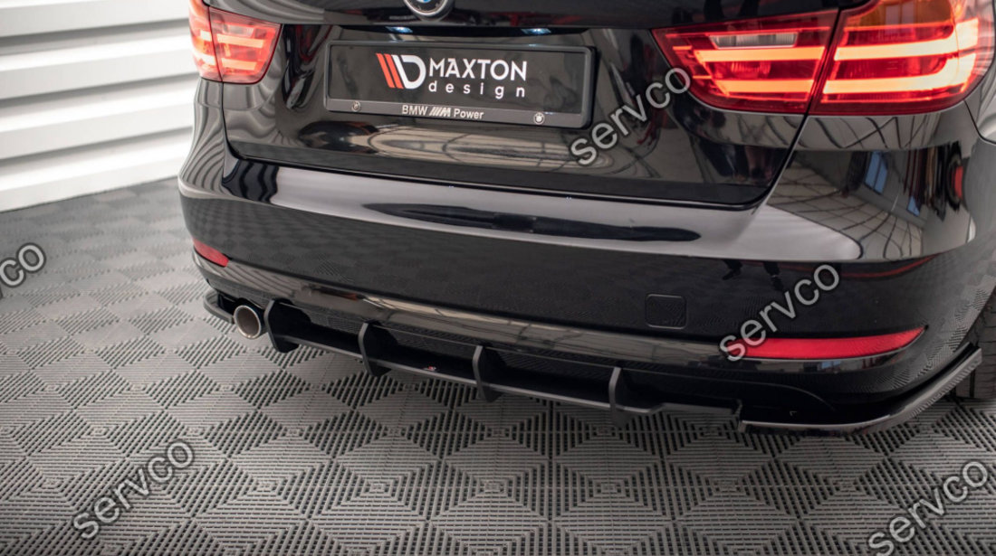 Prelungire difuzor bara spate Bmw Seria 3 GT F34 2013-2016 v3 - Maxton Design