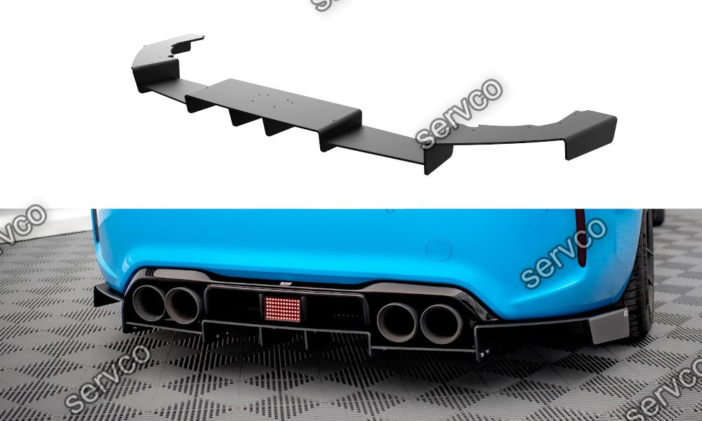 Prelungire difuzor bara spate Bmw Seria M2 F87 2016-2020 v6 - Maxton Design