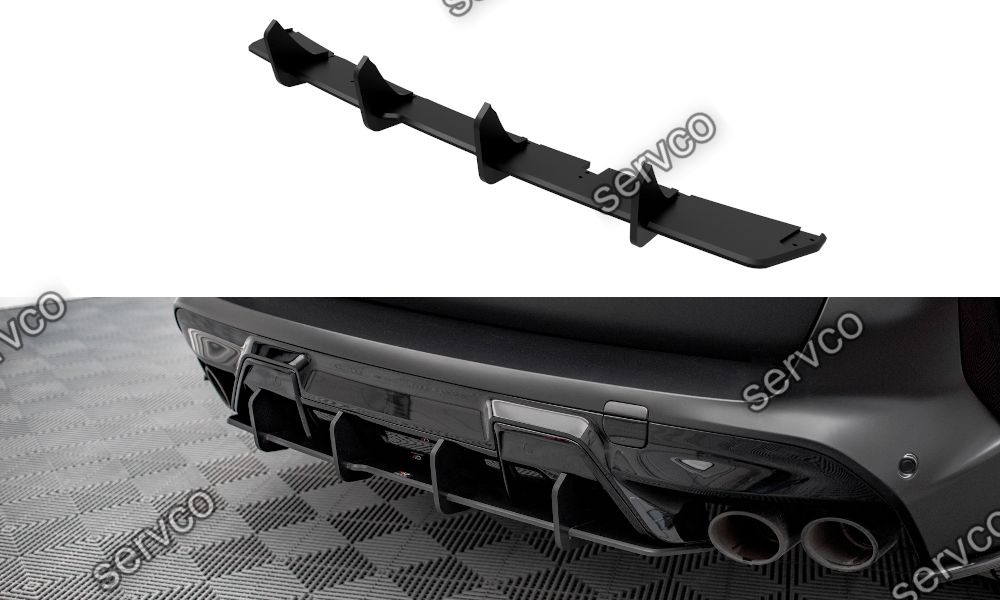 Prelungire difuzor bara spate Bmw X5M F95 2018- v2 - Maxton Design