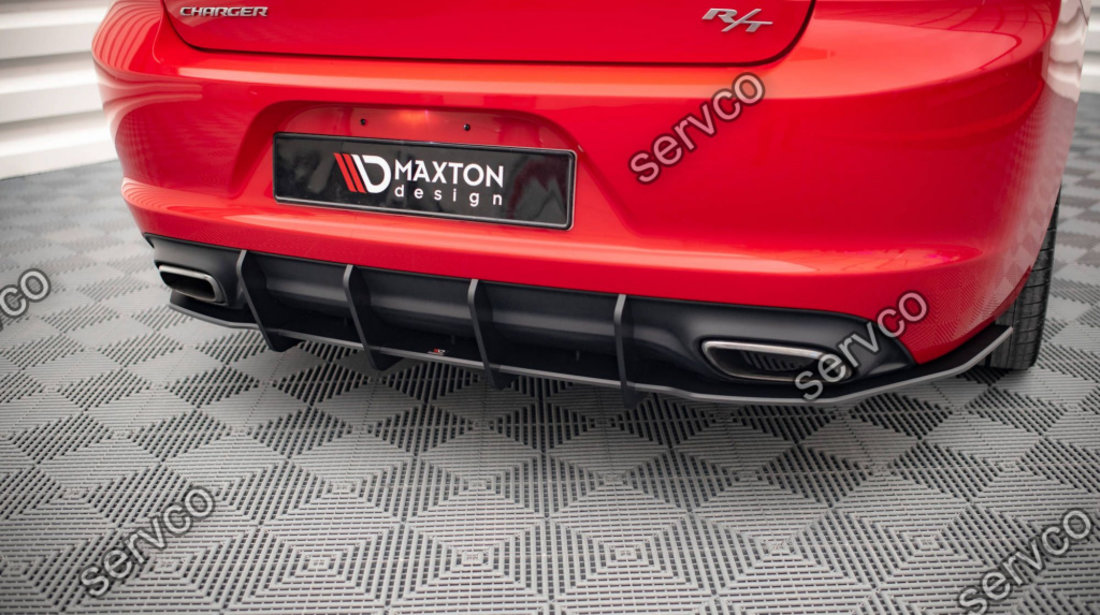 Prelungire difuzor bara spate Dodge Charger RT Mk7 Facelift 2014- v2 - Maxton Design