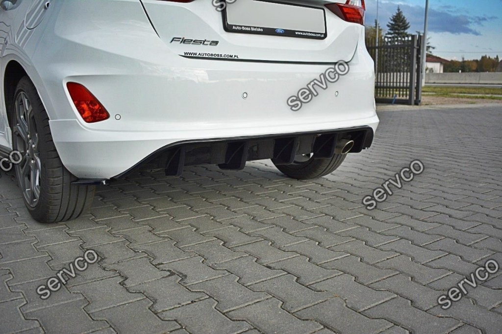 Prelungire difuzor bara spate Ford Fiesta Mk 8 ST-Line 2018- v3 - Maxton Design