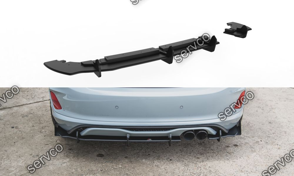 Prelungire difuzor bara spate Ford Fiesta Mk 8 ST 2017- v12 - Maxton Design