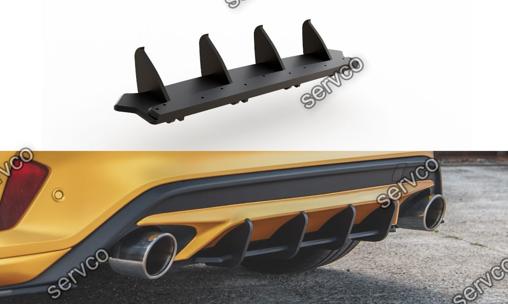 Prelungire difuzor bara spate Ford Focus ST Mk4 2019- v34 - Maxton Design