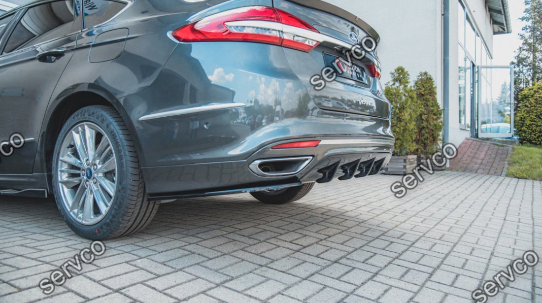 Prelungire difuzor bara spate Ford Mondeo Vignale Mk5 Facelift 2019- v1 - Maxton Design