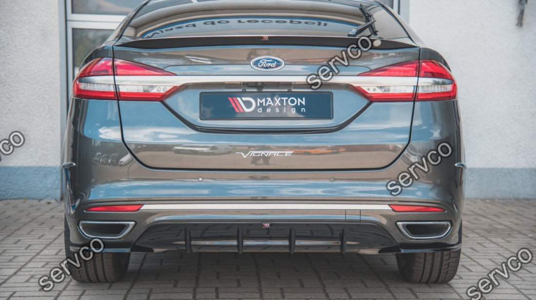 Prelungire difuzor bara spate Ford Mondeo Vignale Mk5 Facelift 2019- v1 - Maxton Design