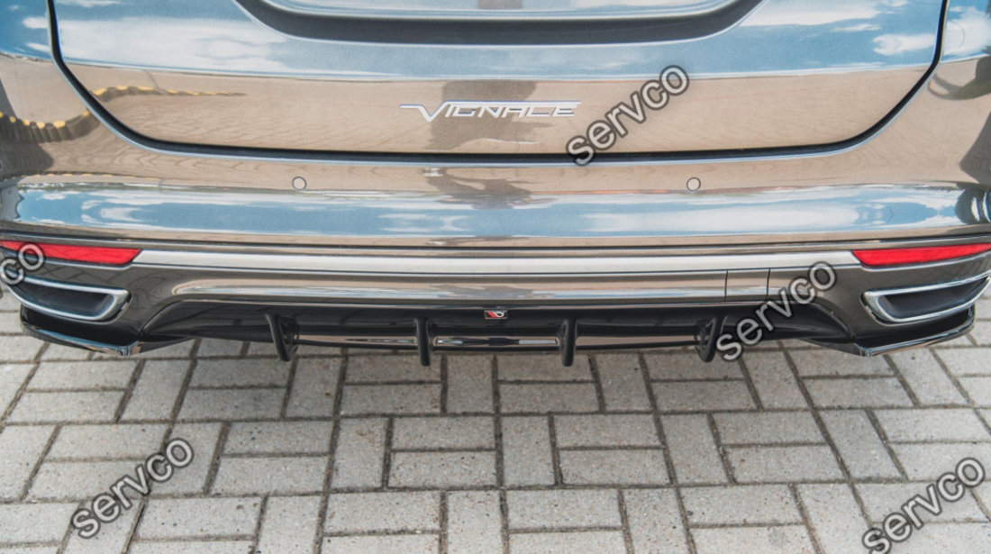 Prelungire difuzor bara spate Ford Mondeo Vignale Mk5 Facelift 2019- v1 - Maxton Design