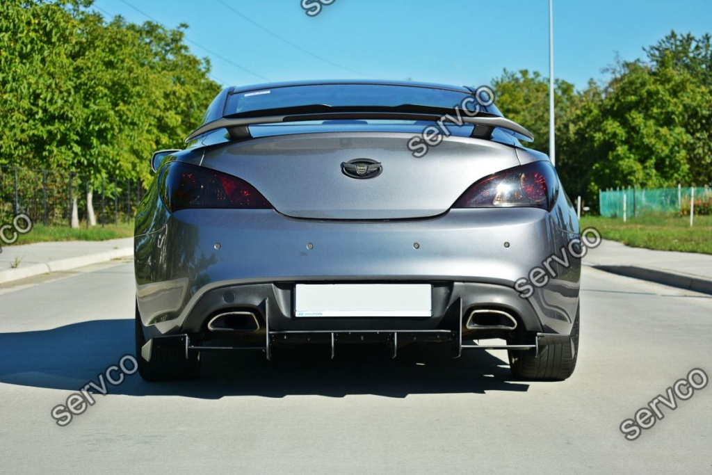 Prelungire difuzor bara spate Hyundai Genesis Mk1 Coupe 2009-2012 v2 - Maxton Design