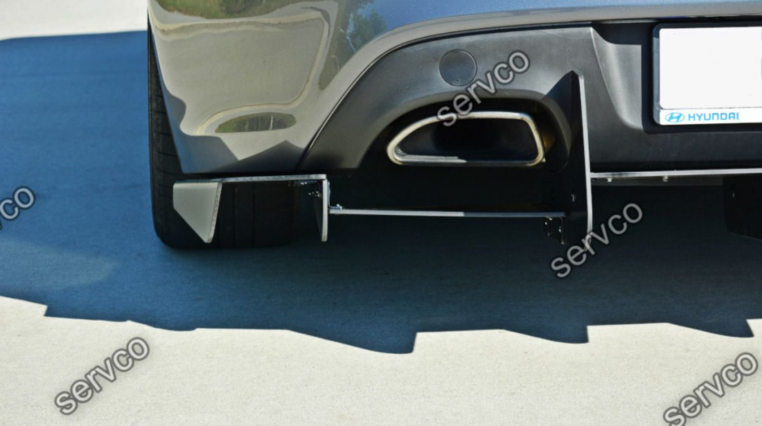 Prelungire difuzor bara spate Hyundai Genesis Mk1 Coupe 2009-2012 v2 - Maxton Design