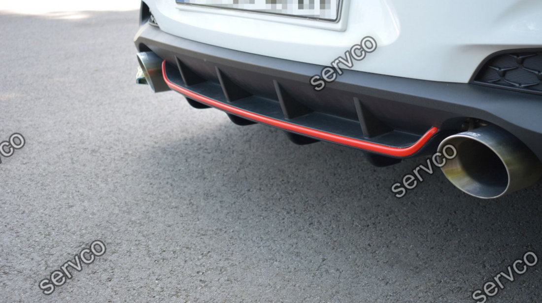 Prelungire difuzor bara spate Hyundai I30 Mk3 N 2017- v4 - Maxton Design