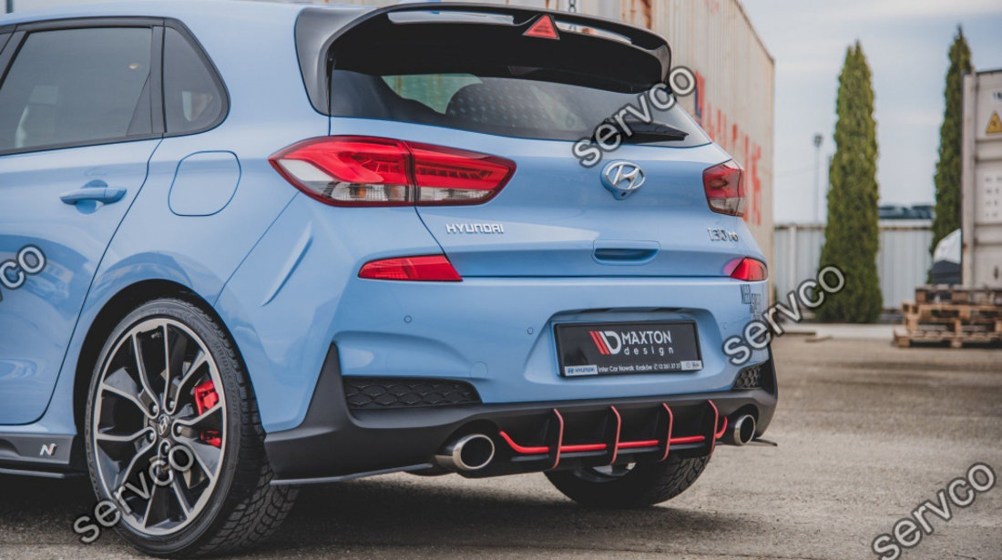 Prelungire difuzor bara spate Hyundai I30 N Mk3 Hatchback 2017- v12 - Maxton Design