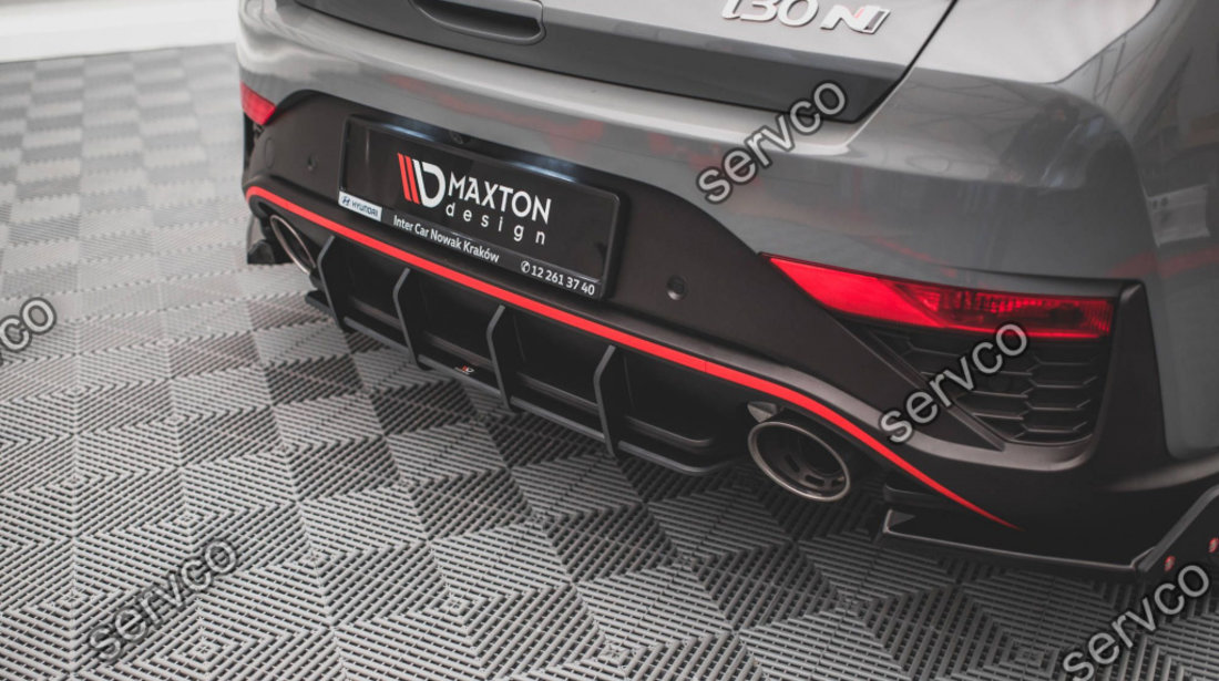 Prelungire difuzor bara spate Hyundai I30 N Hatchback Mk3 Facelift 2020- v26 - Maxton Design