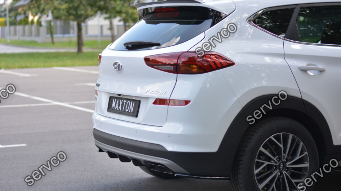 Prelungire difuzor bara spate Hyundai Tucson Mk3 Facelift 2018- v2 - Maxton Design
