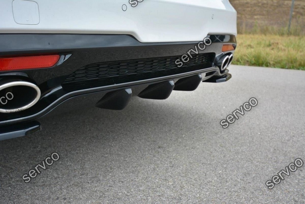 Prelungire difuzor bara spate Kia Stinger Mk1 GT 2017- v2 - Maxton Design