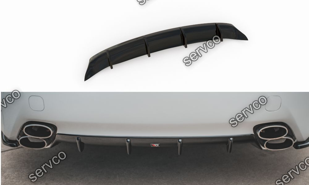 Prelungire difuzor bara spate Lexus IS F Mk2 2007-2013 v4 - Maxton Design