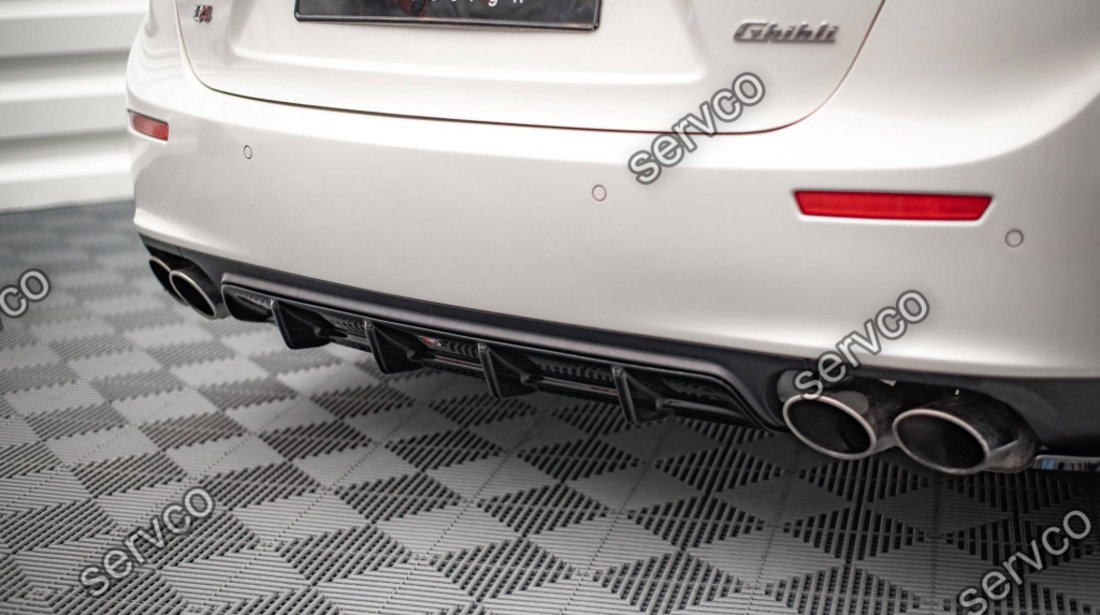 Prelungire difuzor bara spate Maserati Ghibli Mk3 2013- v2 - Maxton Design