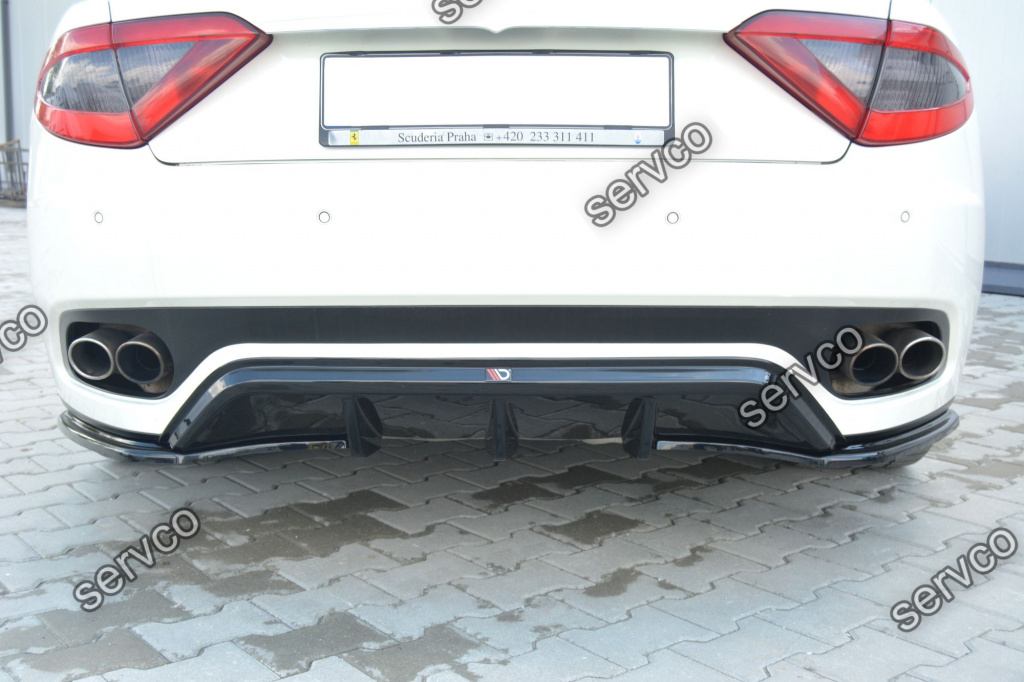 Prelungire difuzor bara spate Maserati Granturismo 2007-2011 v3 - Maxton Design