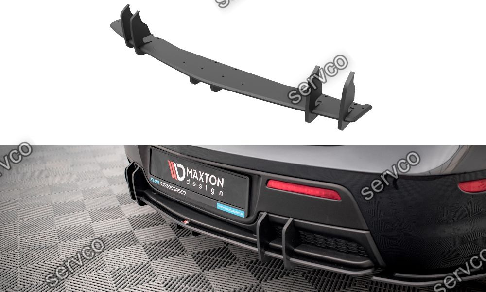 Prelungire difuzor bara spate Mazda 3 MPS Mk1 2006-2008 v12 - Maxton Design