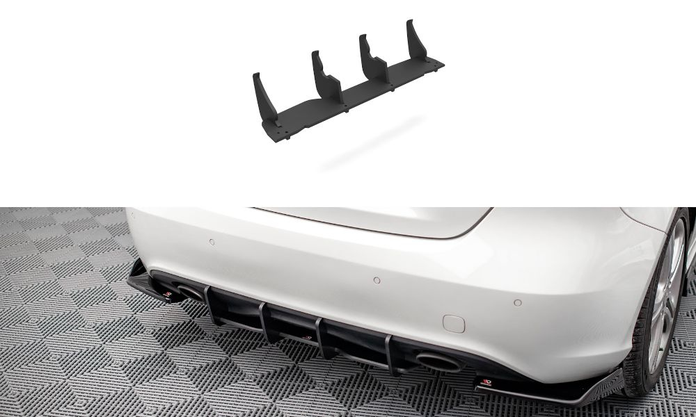 Prelungire difuzor bara spate Mercedes A Class W176 2012-2015 v9 - Maxton Design
