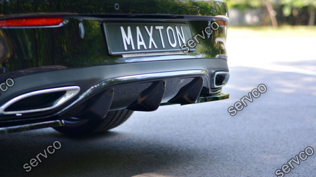 Prelungire difuzor bara spate Mercedes E Class W213 Coupe Amg-Line 2017- v1 - Maxton Design