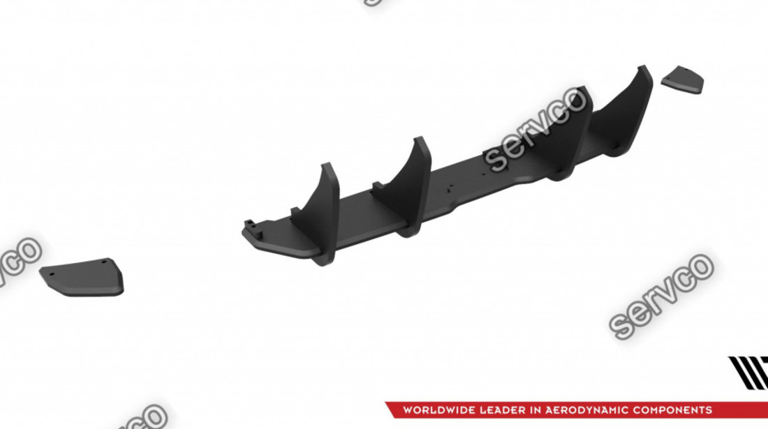 Prelungire difuzor bara spate Nissan 370Z Facelift 2012-2020 v5 - Maxton Design