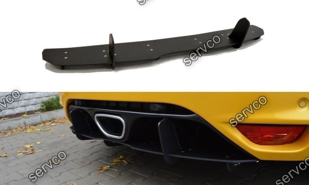Prelungire difuzor bara spate Renault Megane Mk3 RS 2010-2015 v4 - Maxton Design